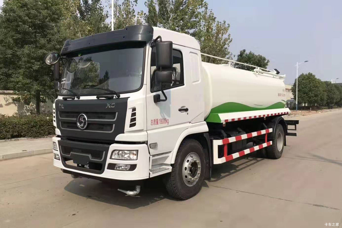 陕汽商用车 轩德X6 160马力 4X2 绿化喷洒车