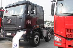 一汽解放 J6P重卡 390马力 8X4 8.8米LNG自卸车(CA3310P66L7T4E22M4)