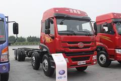 青岛解放 新悍威(J5M)重卡 260马力 8X4 9.5米栏板载货车(CA5311XXYP1K2L7T4EA80-1)