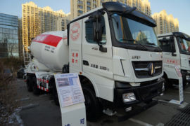 北奔V3&nbsp;混凝土搅拌车外观                                                图片