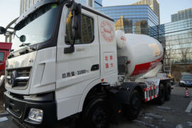 北奔V3&nbsp;混凝土搅拌车外观                                                图片