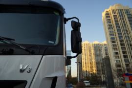 北奔重卡底盘&nbsp;混凝土搅拌车外观                                                图片