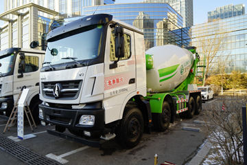 北奔 V3系列 350马力 8X4 7.6方混凝土搅拌车(凌宇牌)