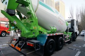 北奔重卡底盘&nbsp;混凝土搅拌车上装                                                图片