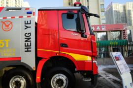 北奔V3&nbsp;消防车上装图片