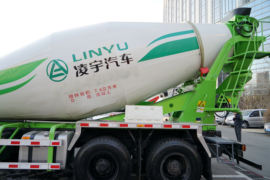 北奔重卡底盘&nbsp;混凝土搅拌车上装                                                图片