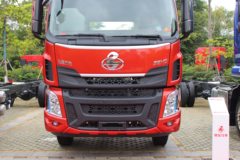 东风柳汽 乘龙H5中卡 200马力 4X2 排半厢式载货车底盘(LZ5180XXYM3AB)