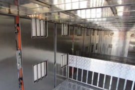 福田欧曼底盘&nbsp;冷藏车上装图片