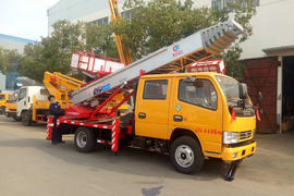 东风多利卡底盘&nbsp;高空作业车外观图片