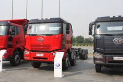 解放 J6P重卡 350马力 8X4 8.5米自卸车(CA3310P66K2L7BT4E)