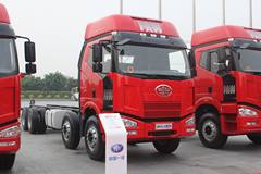 解放 J6M重卡 280马力 8X4 栏板载货车(CA1310P63K2L6T4E) 
