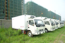 东风多利卡底盘&nbsp;冷藏车外观图片