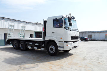 华菱底盘&nbsp;平板运输车外观图片