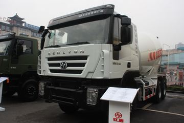 上汽红岩 杰狮 340马力 6X4 混凝土搅拌车(CQ5254GJBHTG384)