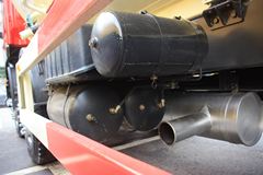 上汽红岩 杰狮 380马力 8X4 粉粒物料车(潍柴)(CQ5314GFLHTG466)