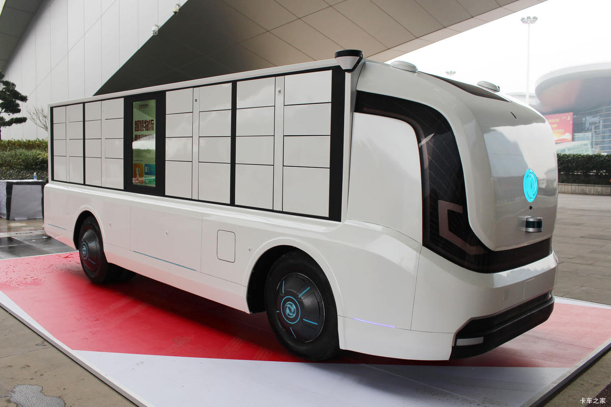 东风Sharing Box L4级无人驾驶 电动T15移动快递货柜(L2级网联化功能)