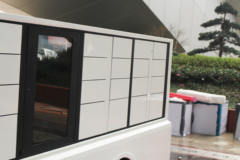 东风Sharing Box L4级无人驾驶 电动T15移动快递货柜(L2级网联化功能)