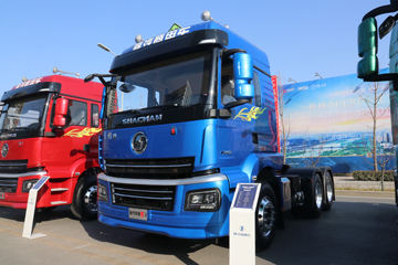陕汽商用车 轩德翼3 轻量化版 460马力 6X4 LNG危险品牵引车(国六)(汉德桥)(SX4250MPN384W)
