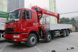 华菱M5&nbsp;随车吊外观图片