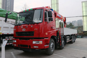 华菱重卡 390马力 8X4 随车起重车(国六)(AH5310JSQ2L6)