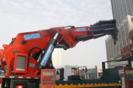 汉马H9&nbsp;随车吊上装图片