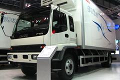 庆铃 五十铃FTR 175马力 4X2 冷藏车(QL5140XLCTQFRJ)