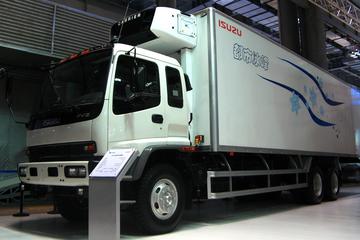 庆铃 五十铃F系列 260马力 6X4 冷藏车(QL5220XLCGVFZJ)