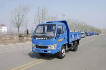 五征 全封闭 自卸式 四轮低速货车