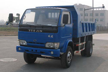 跃进 全封闭 自卸式 四轮低速货车(后双轮)