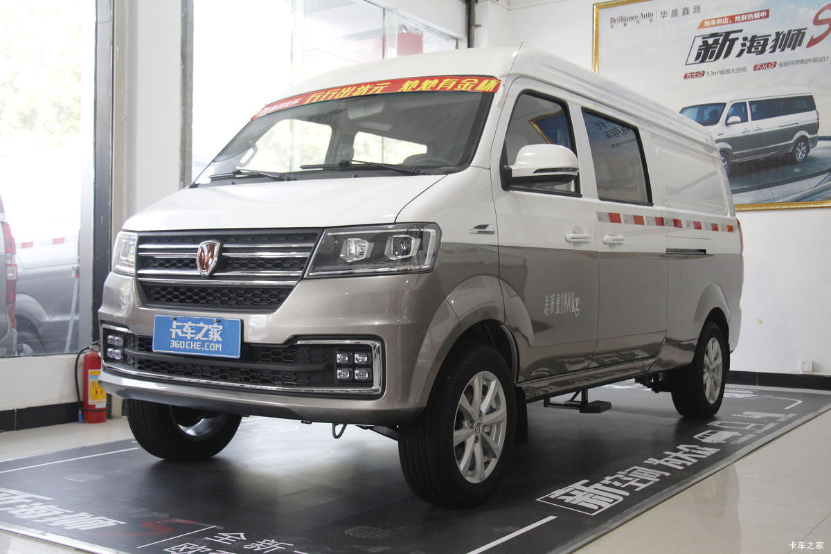 金杯 新海狮S 2021款 商务无空调版 116马力 1.6L 5座面包车