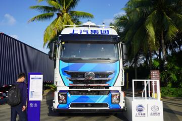 上汽红岩 杰狮C6重卡 5G智能版 380马力 4X2 LNG牵引车(高顶)(国六)(CQ4187HD10381T)
