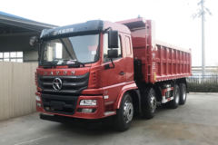 大运F4提升桥自卸，整车自重更轻，油耗更低