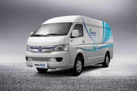 风景智蓝&nbsp;电动封闭厢货外观图片