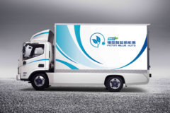 欧马可 智蓝 4.5T 4.14米单排纯电动厢式轻卡81.14kWh