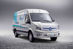 福田 图雅诺智蓝 4.3T 5.99米纯电动厢式运输车(续航360km)69.81kWh