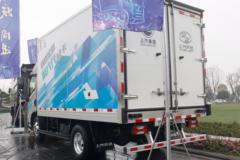 跃进 快运H500 148马力 4.17米单排厢式轻卡(SH5042XXYZFDCWZ6)