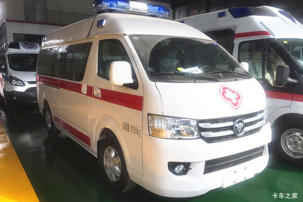 福田商务车 风景G7 129马力 4X2 救护车(程力威牌)