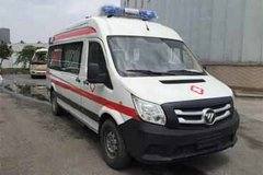 福田商务车 图雅诺S 110马力 4X2 救护车(BJ5038XJH-V2)