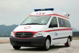 奔驰底盘&nbsp;救护车外观图片