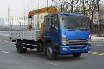 江淮 帅铃G系 190马力 4X2 随车起重运输车(华通牌)(HCQ5161JSQHF5)