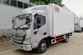 福田欧马可底盘&nbsp;冷藏车外观图片