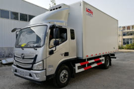 福田欧马可底盘&nbsp;冷藏车外观图片