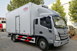 福田欧马可底盘&nbsp;冷藏车外观图片