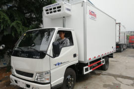 江铃汽车底盘 冷藏车外观图片