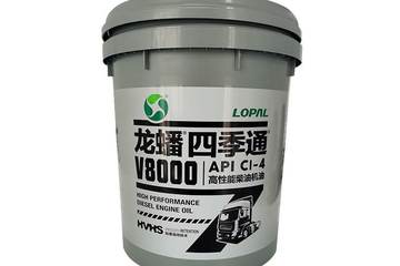 龙蟠 四季通V8000 20W-50 CI-4 合成型柴机油 18L