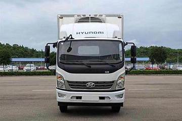 现代商用车 泓图500 130马力 4X2 4.165米冷藏车(CHM5042XLCQDA33V)