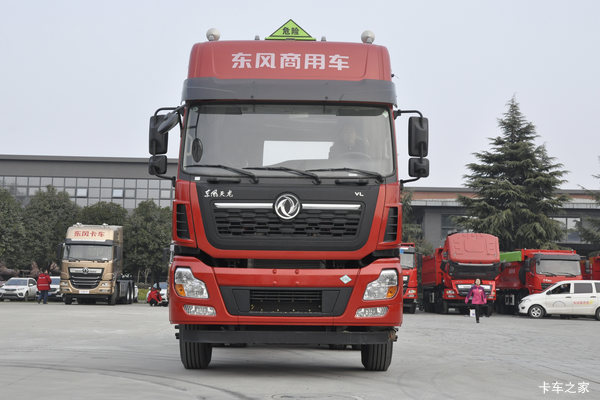 东风新疆 天龙VL燃气 460马力 6X4 LNG危险品牵引车(国六)(DFV4258GW6N)