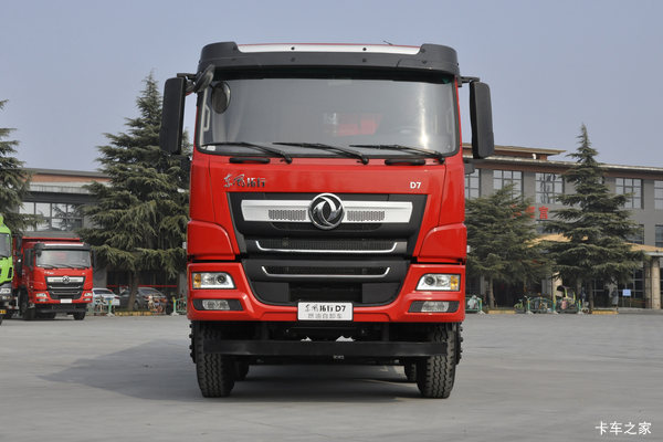 东风新疆 拓行D7V 350马力 8X4 6米自卸车(国六)(DFV3317GP6D)