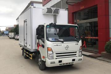 大运 新奥普力 156马力 4X2 4米冷藏车(5挡)(CGC5042XLCHDE33E)