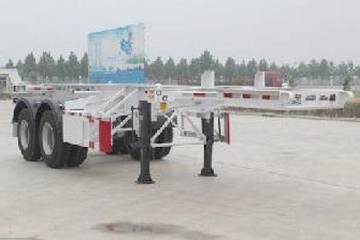 阳谷飞轮SFL9351TJZG 7.87米集装箱运输半挂车